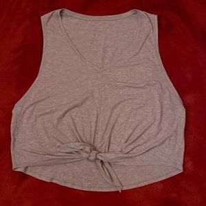 Pink Lululemon tank top